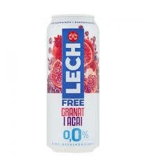 Piwo Lech 0,0% granat i acai puszka 0,5l