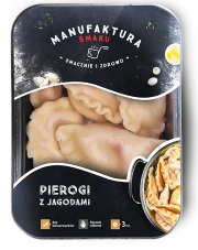 Pierogi z jagodami 350 g Manufakt. Smaku